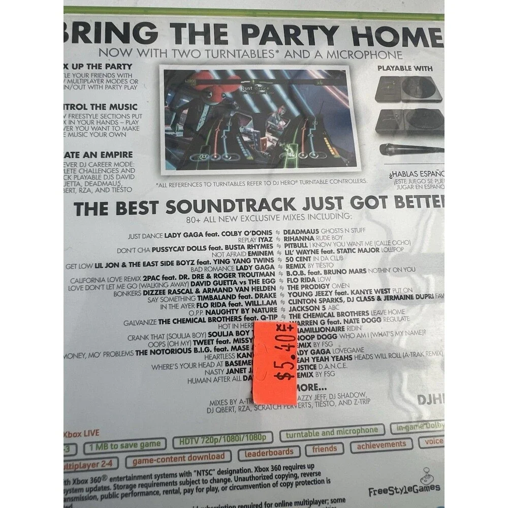 DJ Hero 2 - Xbox 360 Game